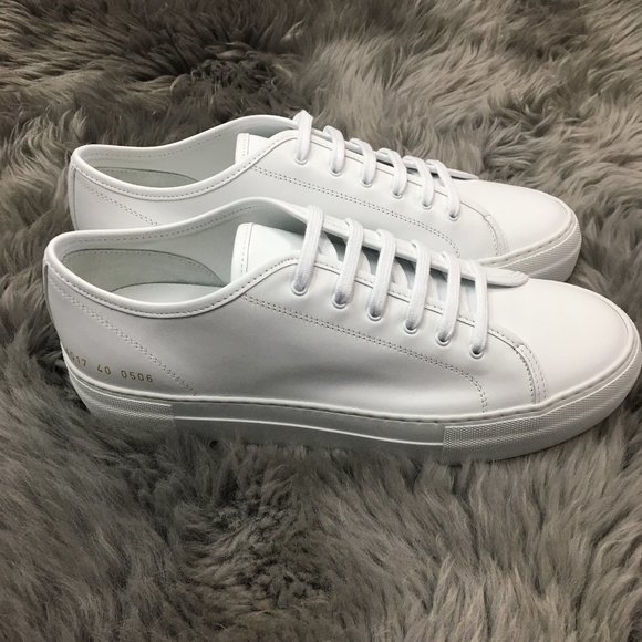Woman by Common Projects | Women's Sneakers | White | Size 40 - Picture 4 of 7